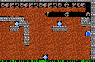 Emerald Mine screenshot 2 for Amiga